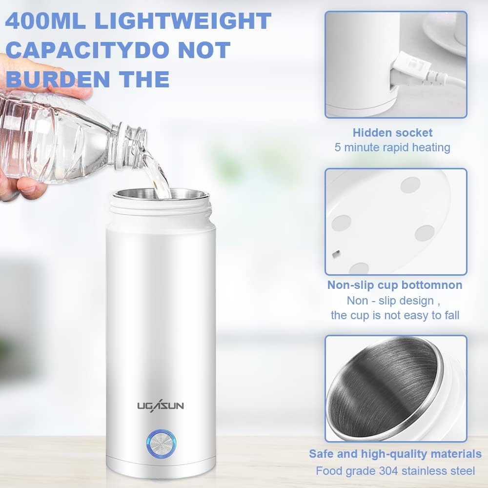 Detalle 2 de Aoreun RY-reshuihu reiswaterkoker 400 ml van roestvrij staal, 300 W