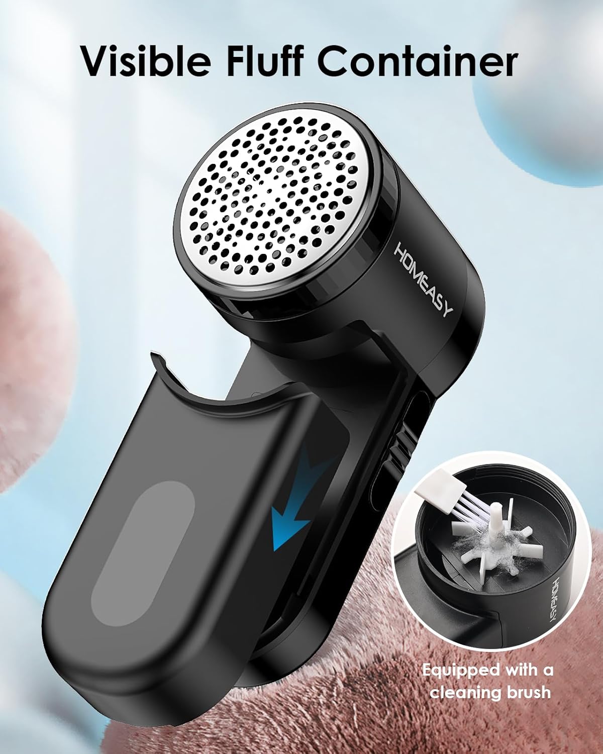 Thumbnail 5 de HOMEASY Fabric Shaver 2-speed lint remover