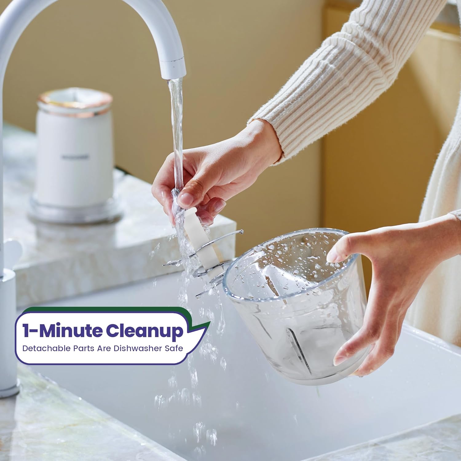 Thumbnail 5 de BUMET food chopper 500W, 2.5-cup bowl