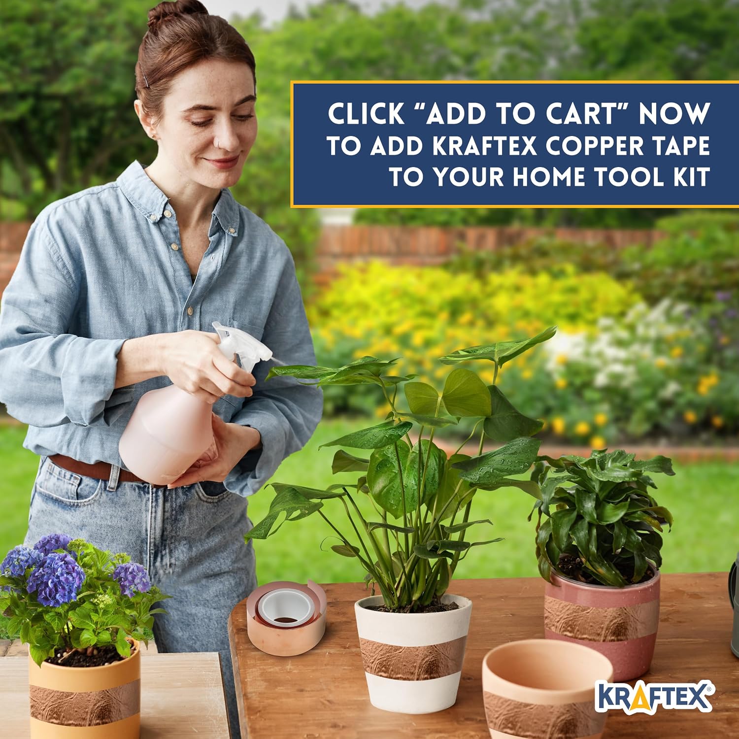 Thumbnail 6 de Kraftex Copper Tape 2 Inch x 33ft