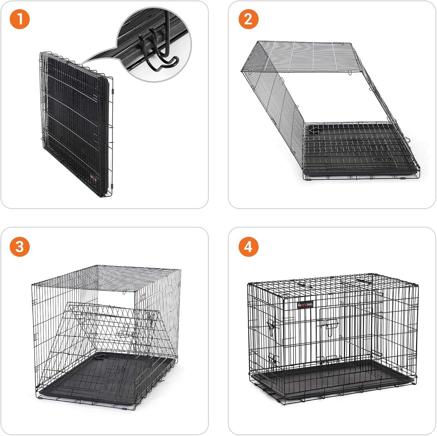 Thumbnail 4 de Feandrea PPD36BK cage 92,5 x 57,5 x 64 cm