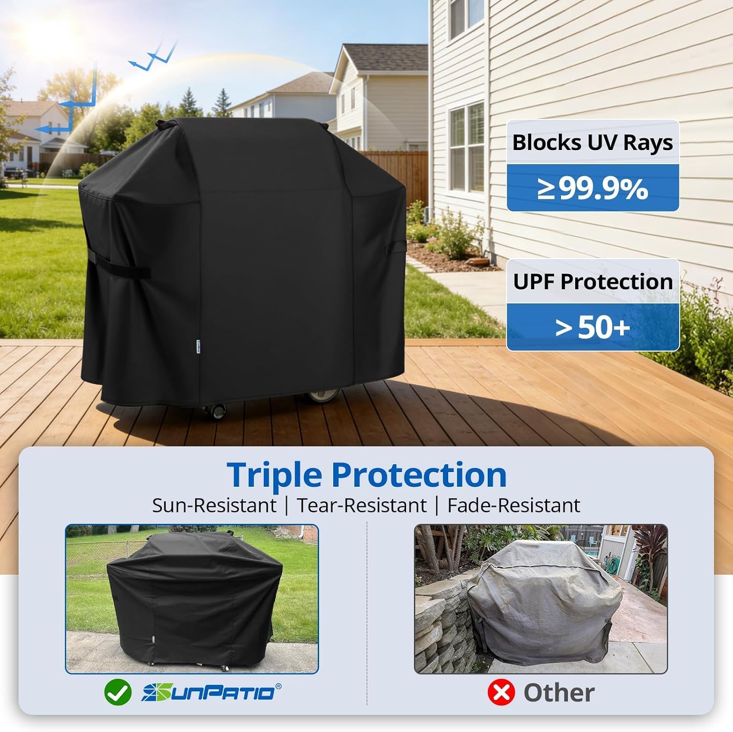 Detalle 2 de SunPatio Grill Cover, 58 Inch