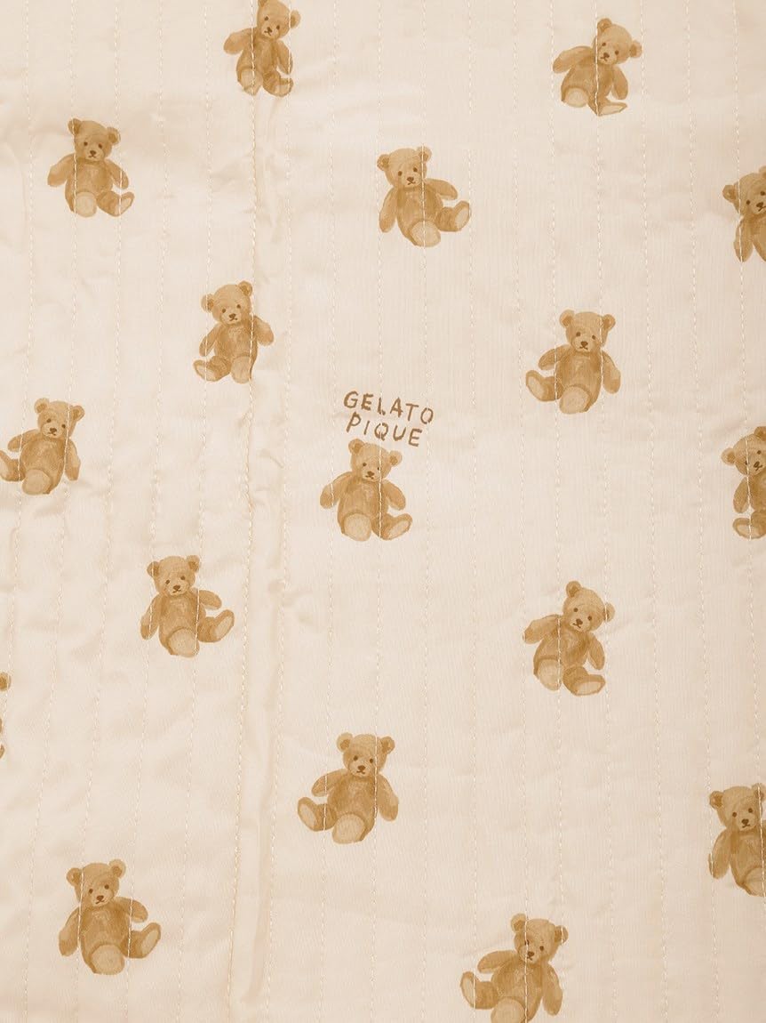 Detalle 2 de gelato pique PBGG235588 ベア柄おむつシート 45×70cm キルティング素材・抗菌防臭加工