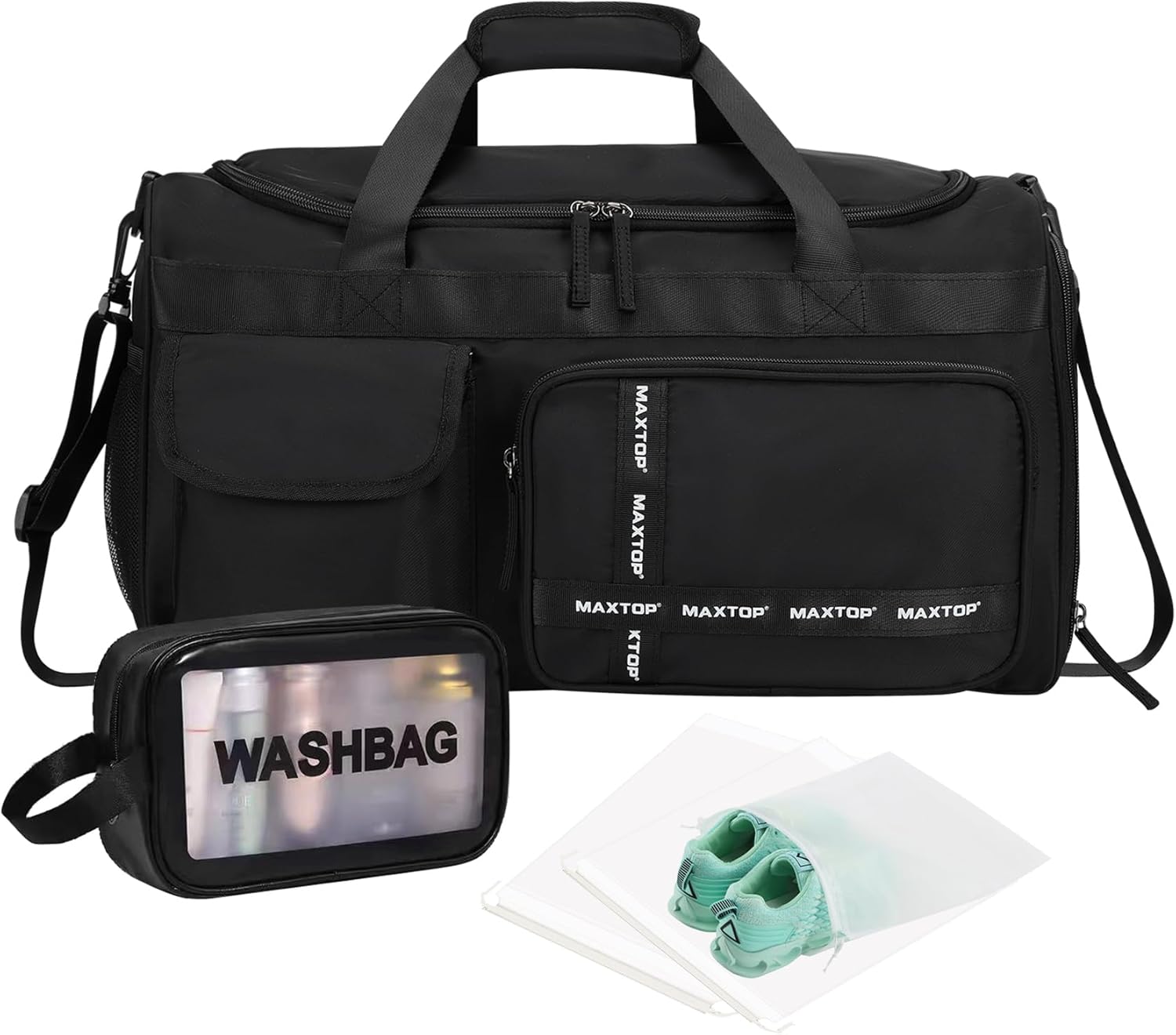 Thumbnail 6 de MAXTOP Travel Duffle Bag for Women: A Practical Carry-On Companion with Separate Shoe Compartment
