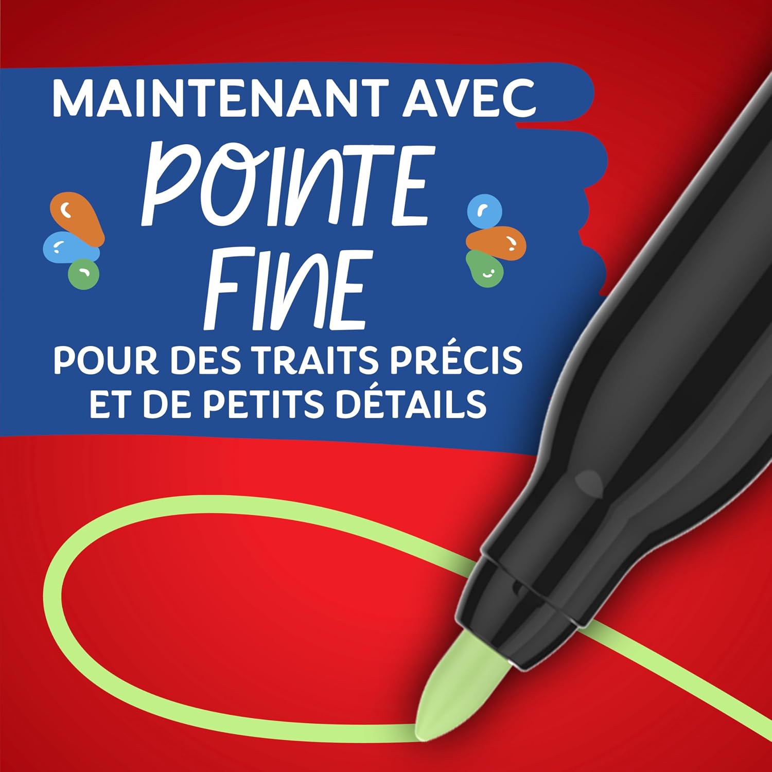 Detalle de Sharpie Creative Marker – Lot de 36 marqueurs de peinture acrylique à base d'eau