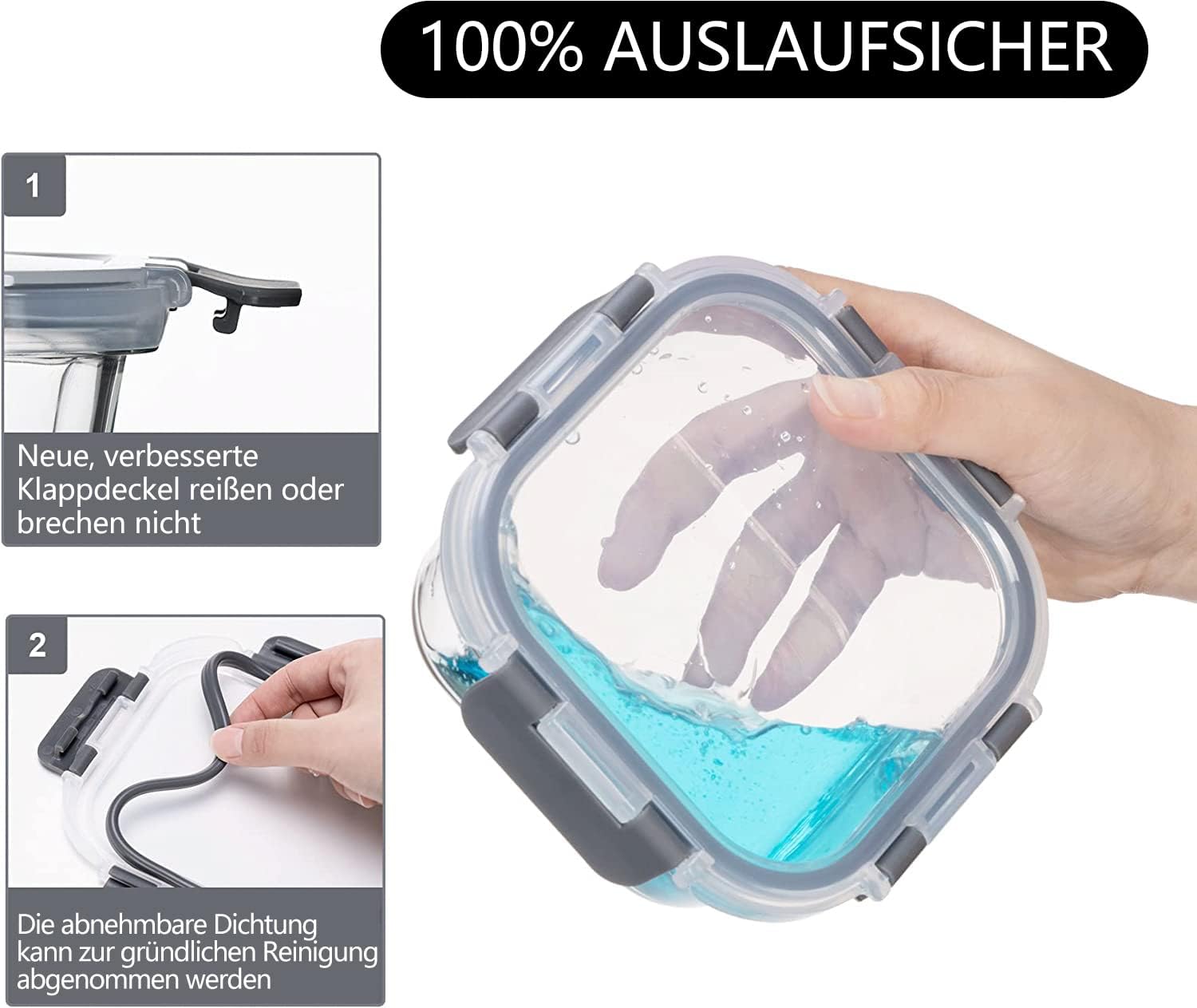 Thumbnail 3 de Fenger Glas Frischhaltedosen 10er Set