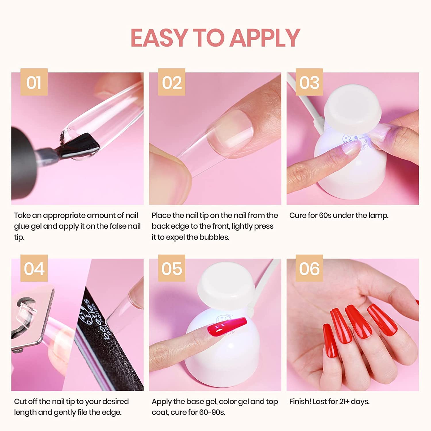 Thumbnail 6 de beetles Gel Polish Beetles Mini UV-Lampe für Gelnägel – tragbares UV/LED-Licht mit Sensor