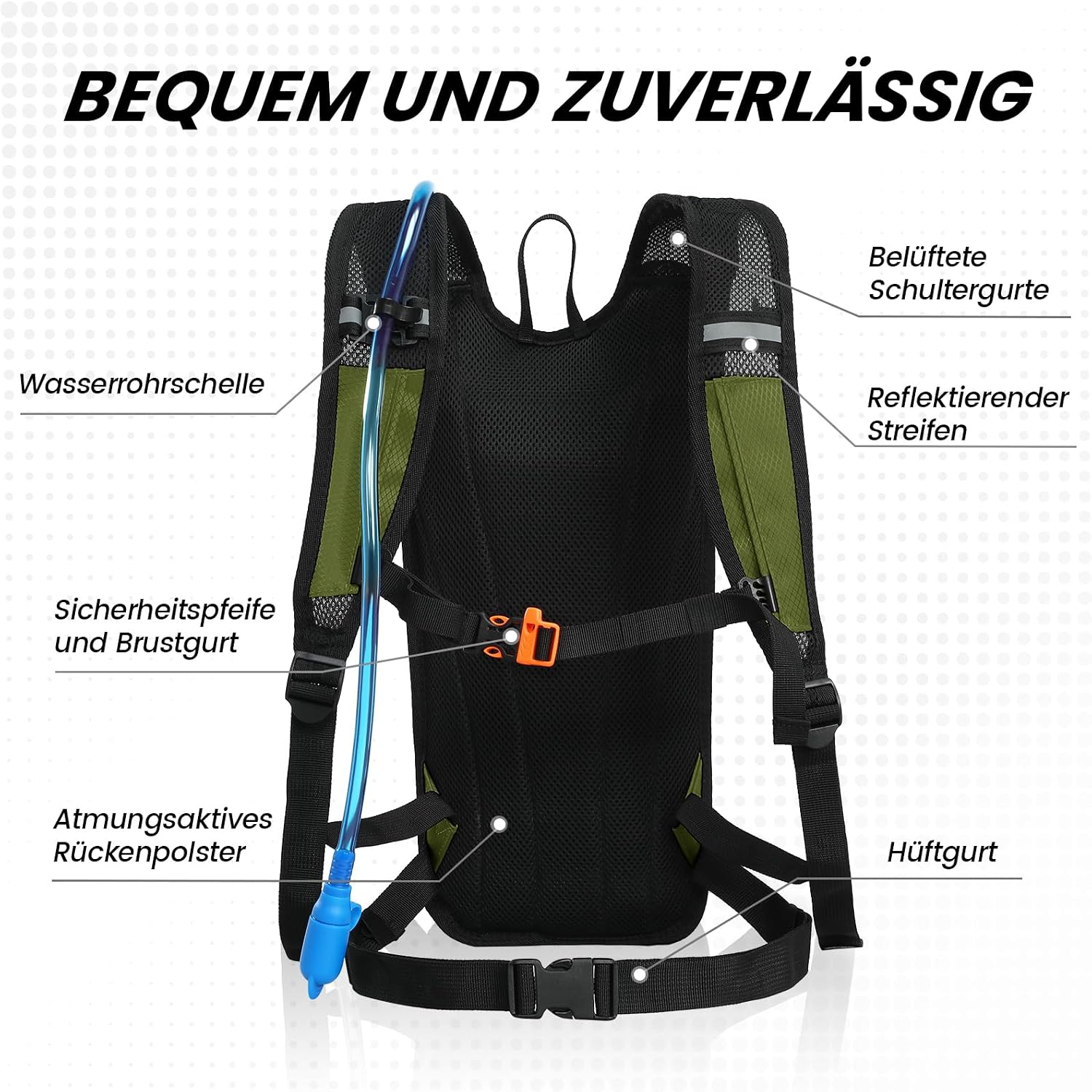 Thumbnail 2 de Nepest 6L Fahrradrucksack MTB
