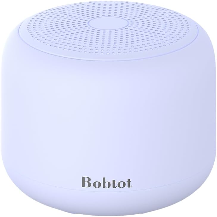 Detalle de Bobtot Bluetooth mini speaker 5W, purple