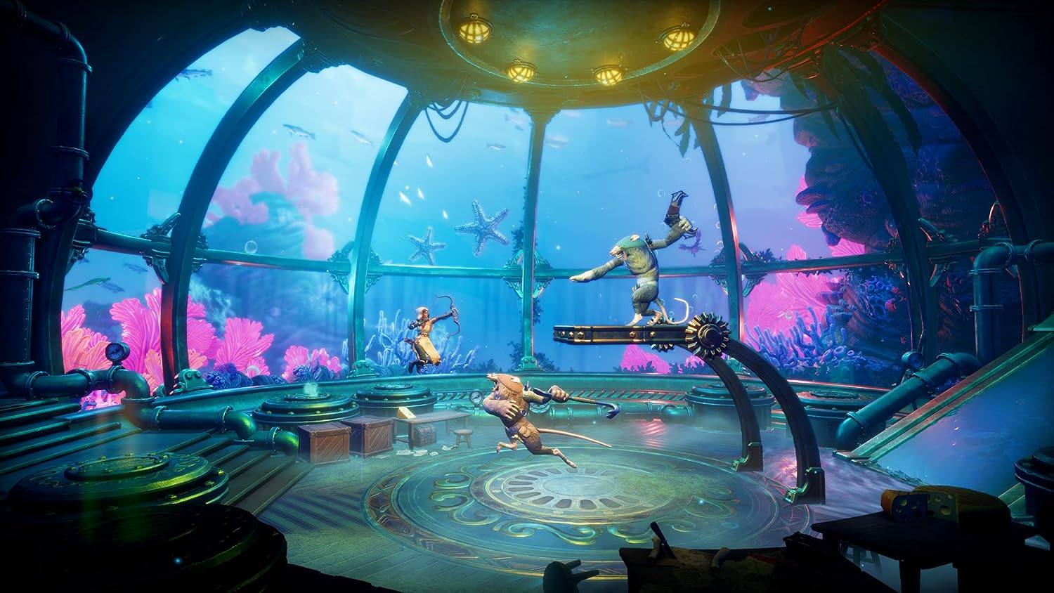 Detalle de THQ Nordic Trine 5: A Clockwork Conspiracy für PlayStation 5 (2,5D-Adventure)