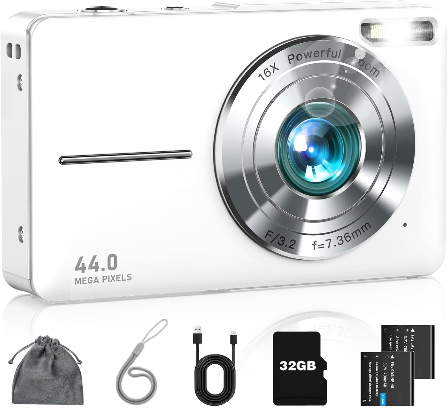 Detalle de Digital Camera with 32GB Card