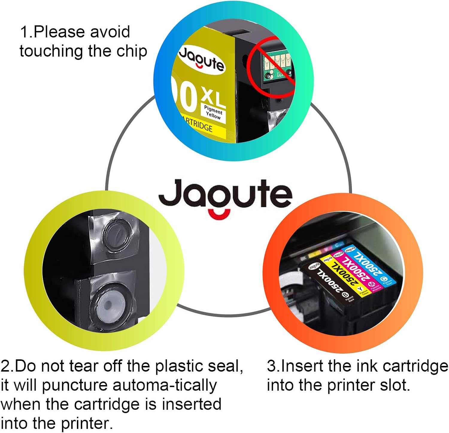 Detalle de Cartouches d'encre Canon 2500XL (5 Paquets) - Compatible Maxify MB5050/5150/5155/5350/5450 et iB-series