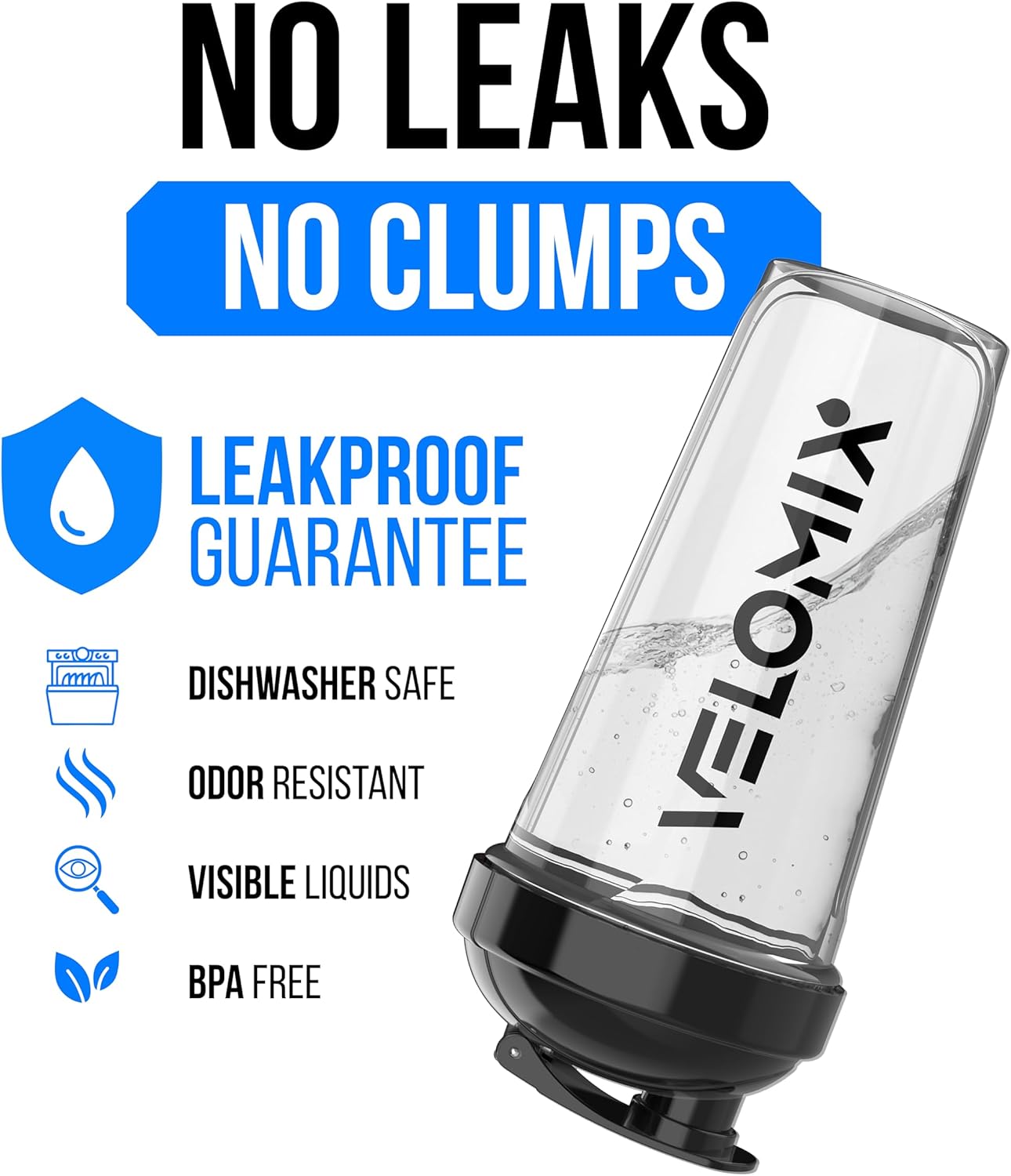 Detalle 2 de VELOMIX 28 oz Protein Shaker 🥤