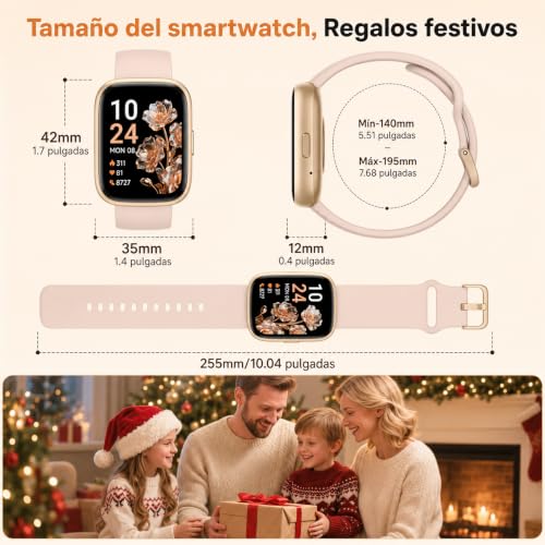 Thumbnail 8 de VRPEFIT – Smartwatch con llamadas Bluetooth, Alexa y 100+ modos deportivos