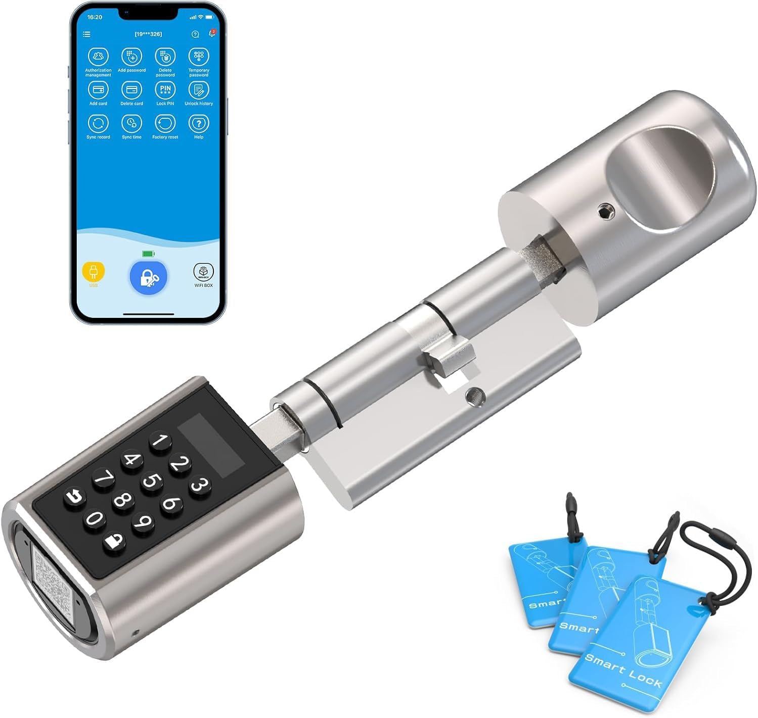 Detalle de WE.LOCK Serratura Smart IP44 🔒