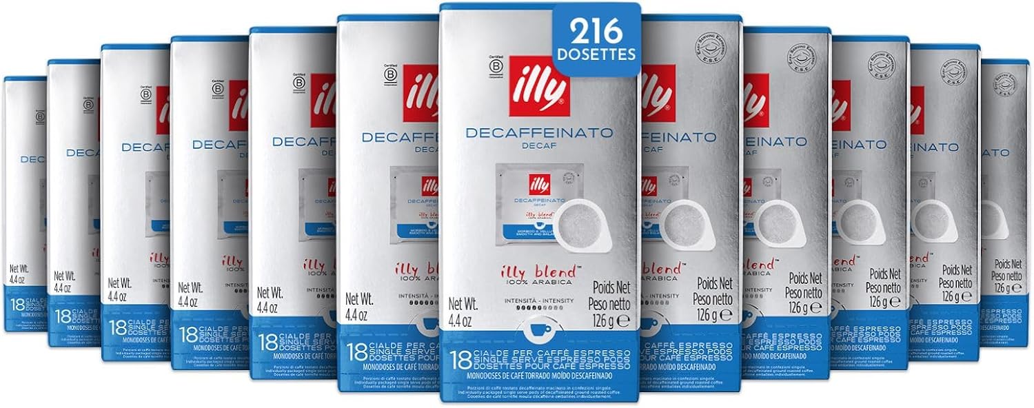 Thumbnail 6 de illy Café en Dosettes E.S.E Monodose Classico – 100% Arabica, notes fleur d’oranger et jasmin