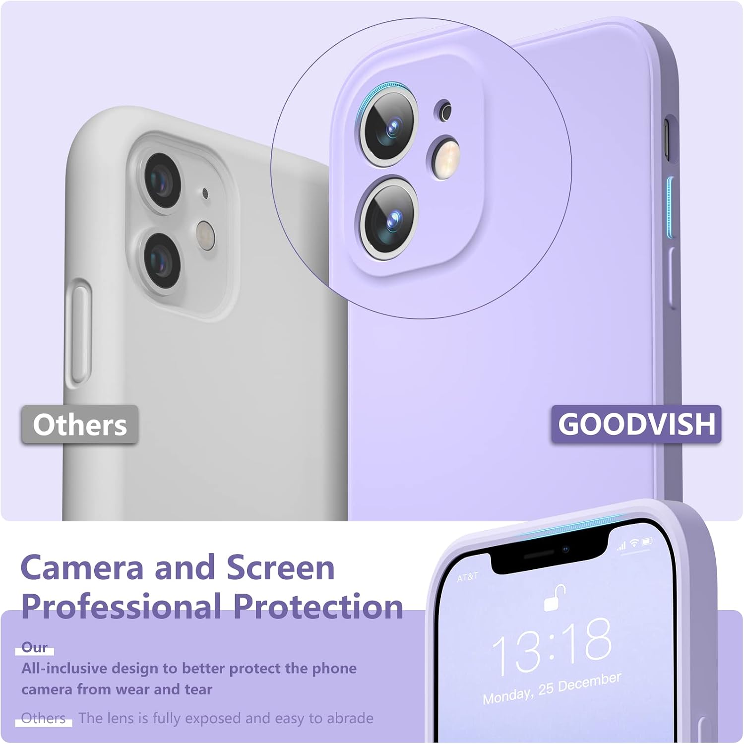 Thumbnail 3 de GOODVISH Funda silicona líquida iPhone 11 6,1