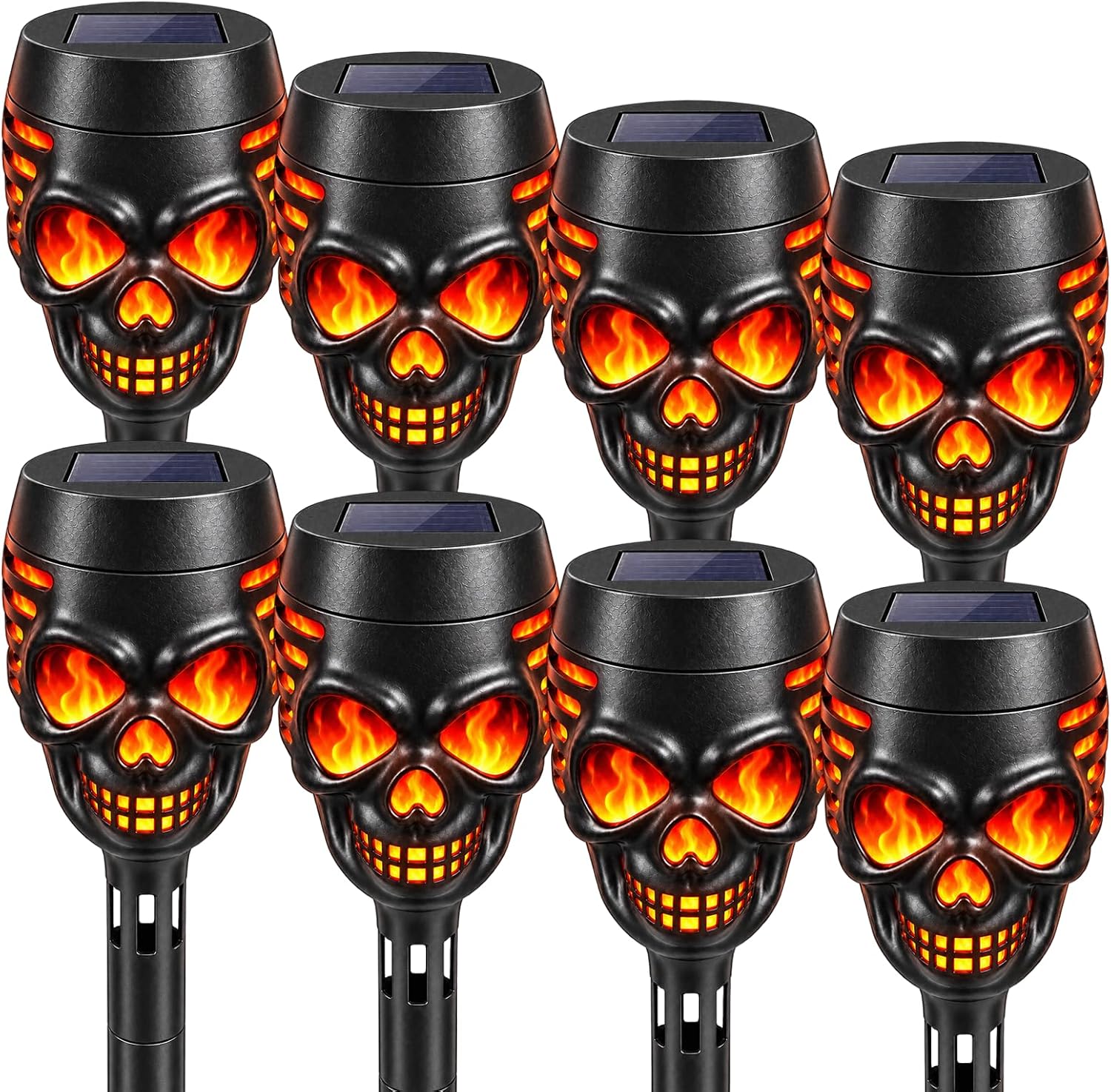 Thumbnail 6 de Solar Torch Lights 8-Pack