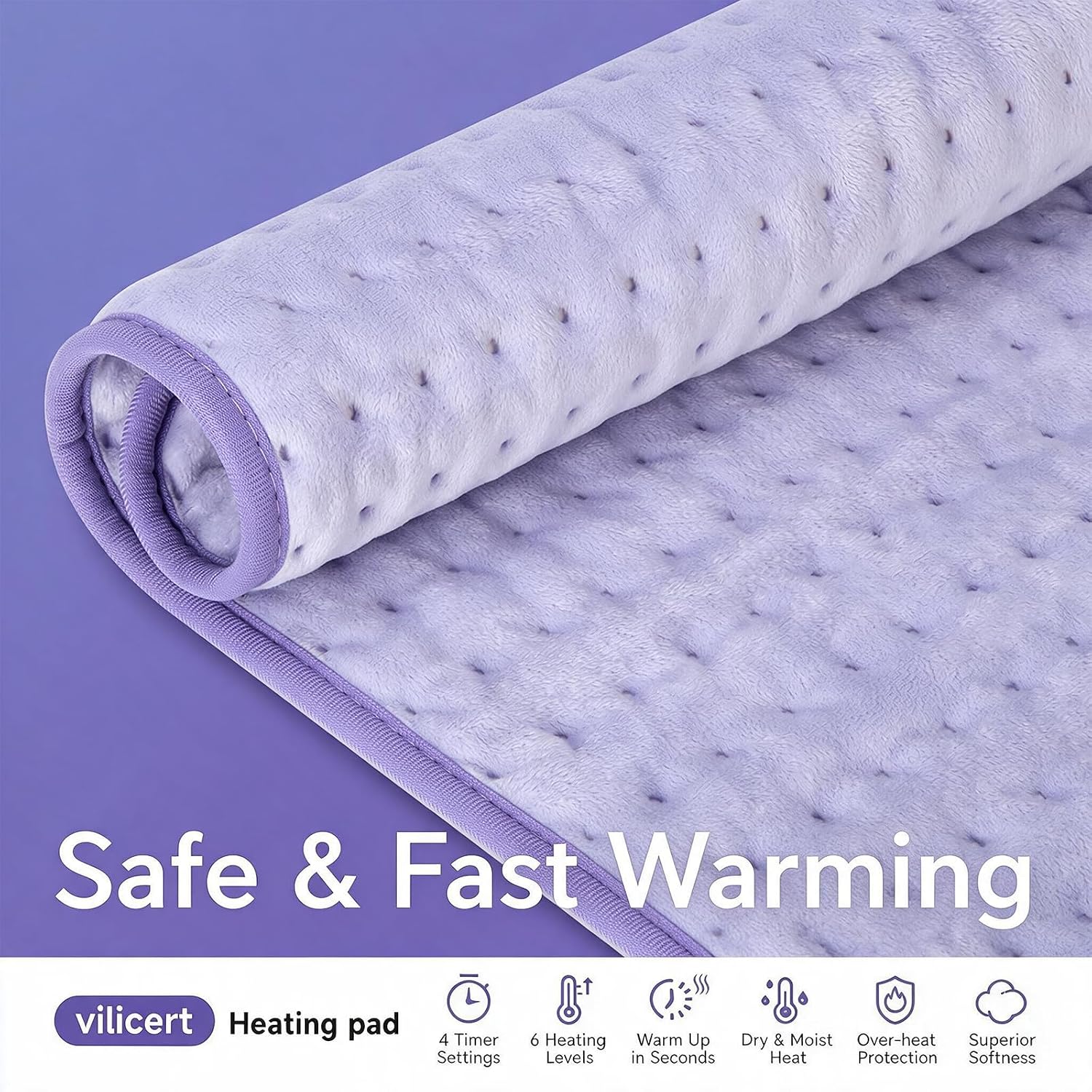 Detalle 2 de Vilicert Electric Heating Pad