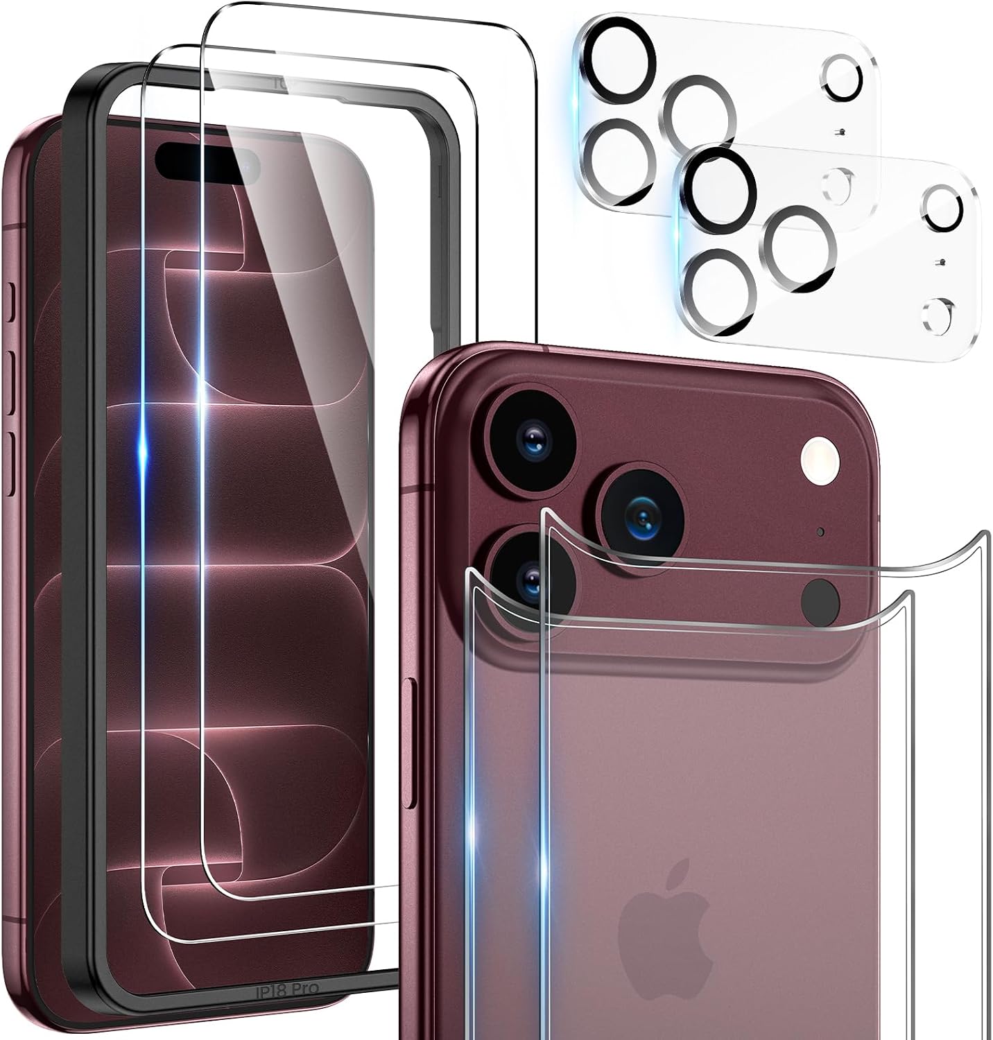 Detalle de Maxdara screen protector for iPhone 18 Pro, 6.3-inch