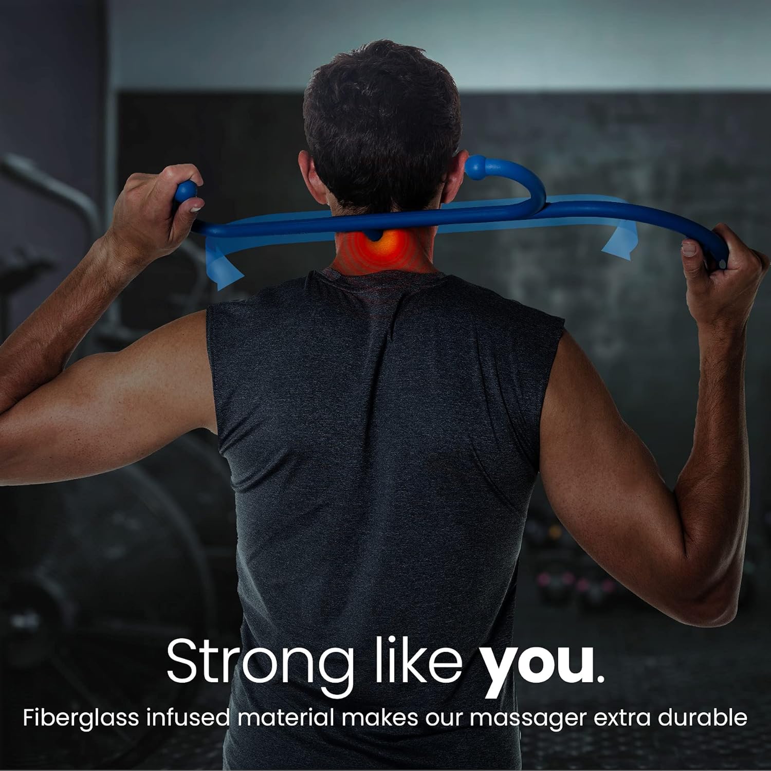 Detalle 2 de LiBa Back and Neck Massager — Trigger Point Massage Tool