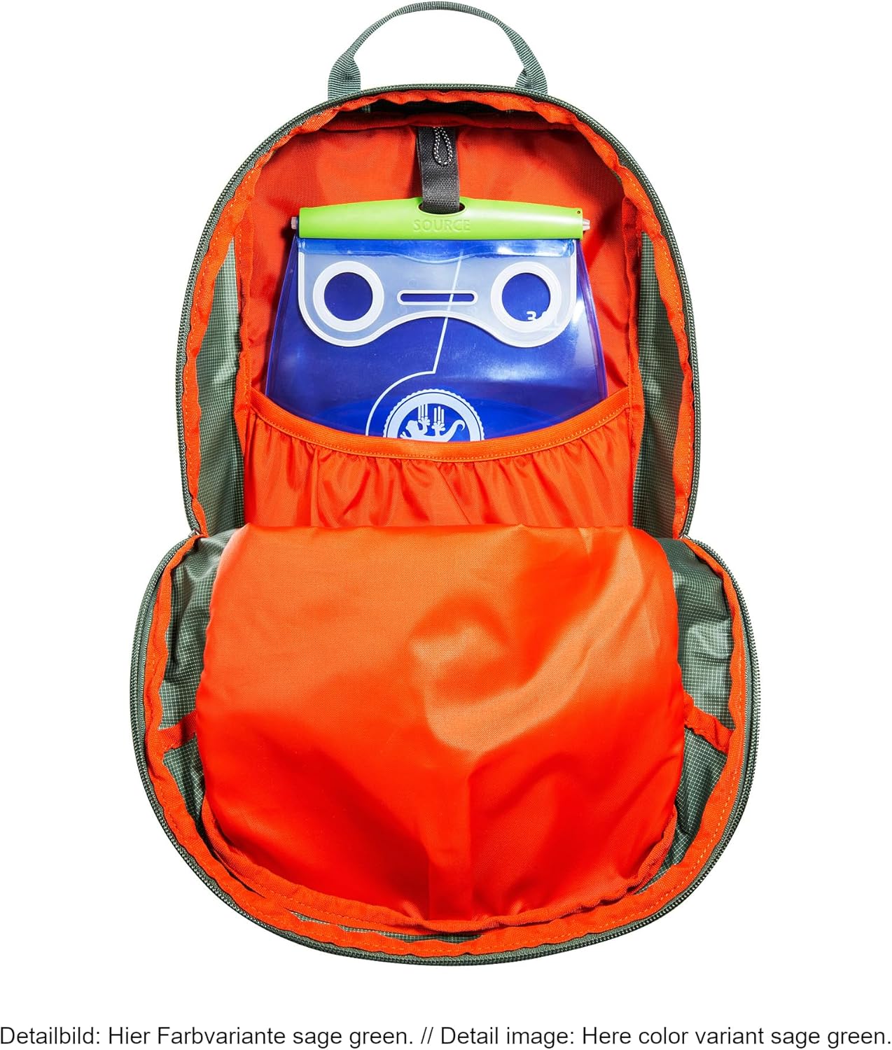 Detalle de Tatonka Active Pack 15 — Sac à dos mixte léger et ajusté, 15 L