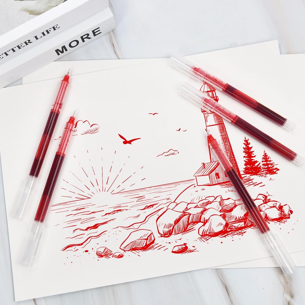 Thumbnail 5 de OFFCUP Penne Gel 0,5 mm Rosso 📎