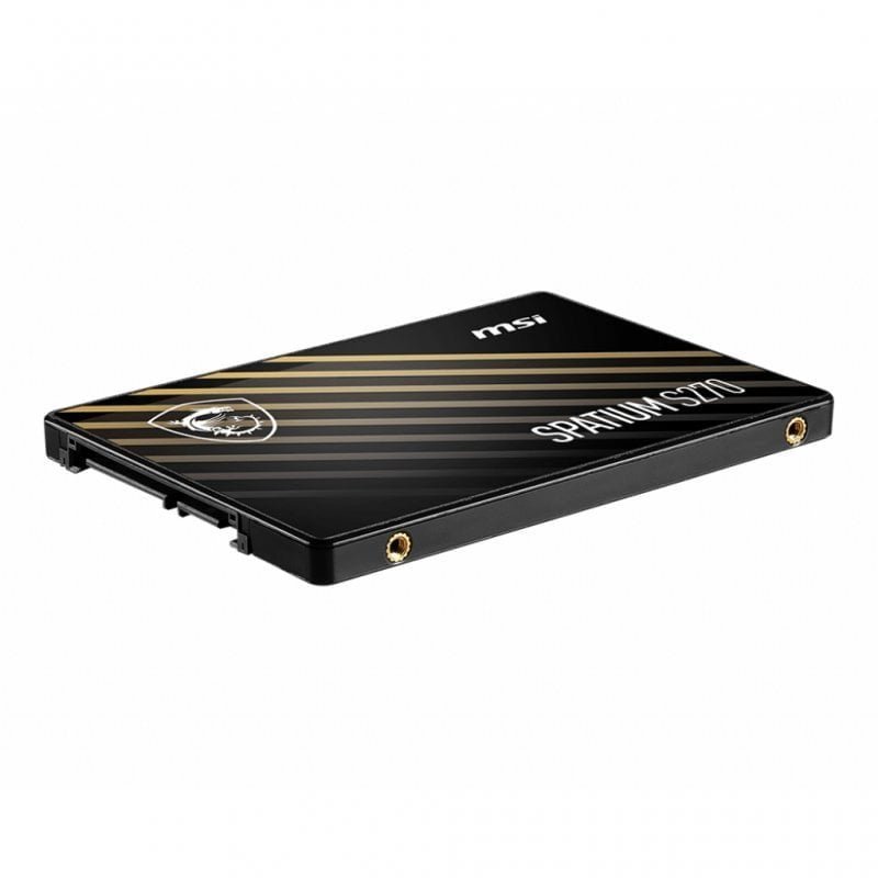 Detalle de MSI Spatium S270 2.5" 960 GB SSD SATA3 3D NAND 💾