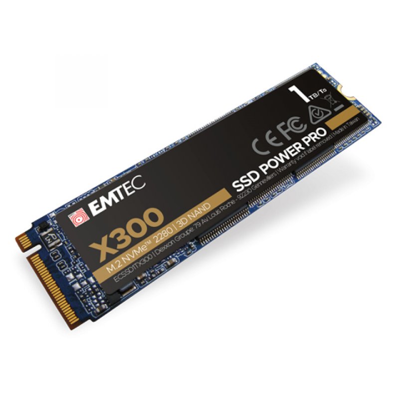 Detalle de Emtec Power Pro X300 1TB M.2 SSD💾