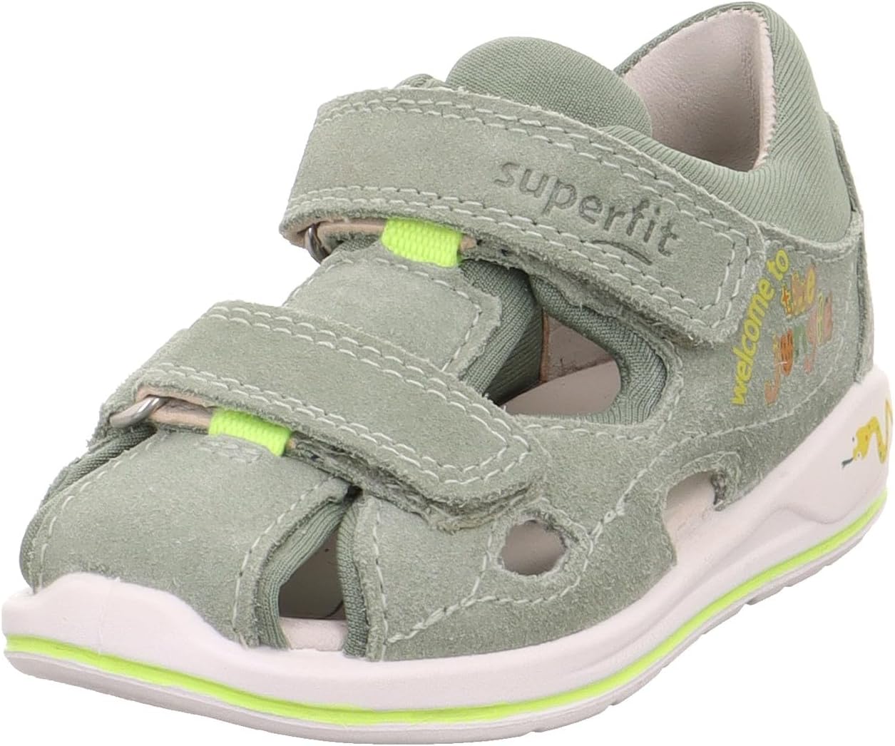 Thumbnail 5 de Superfit Jungen Boomerang Sandale 1-000868 – bequeme Klett-Sandale für den Alltag