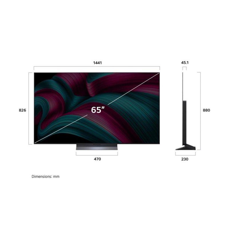 Thumbnail 2 de TV LG OLED65C58LA 65" 4K Ultra HD con WebOS, HDR y Dolby Atmos
