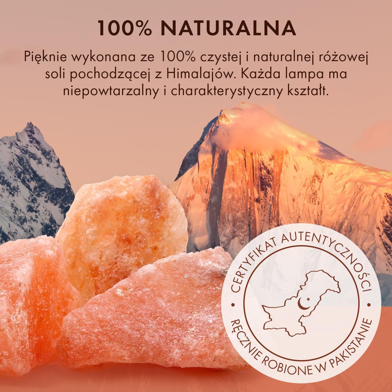Thumbnail 6 de The Body Source SL-01 – mała lampa solna z Himalajów, ściemniana, 2–3 kg