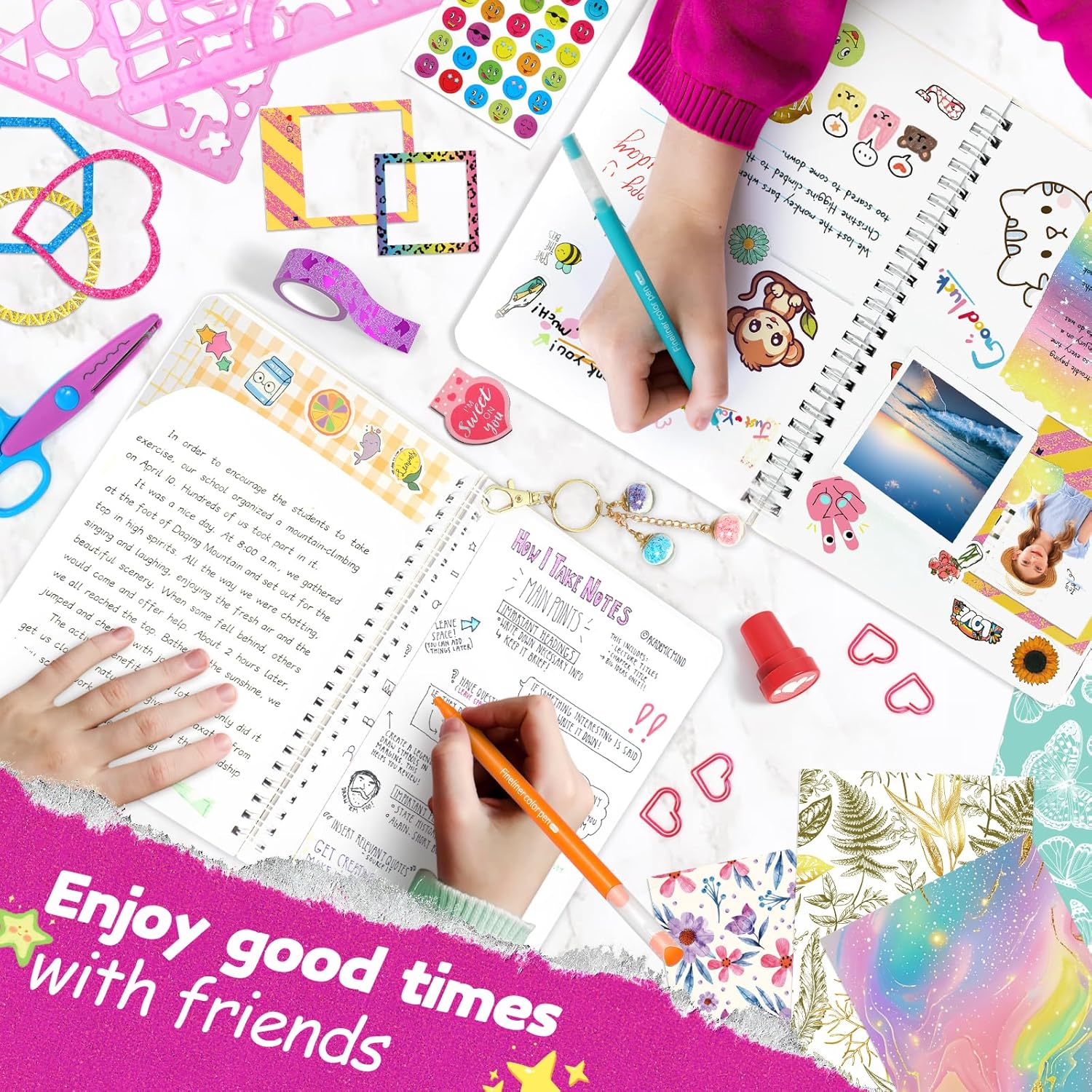 Thumbnail 2 de Mega Journal Kit for Teenage Girls 2-Pack