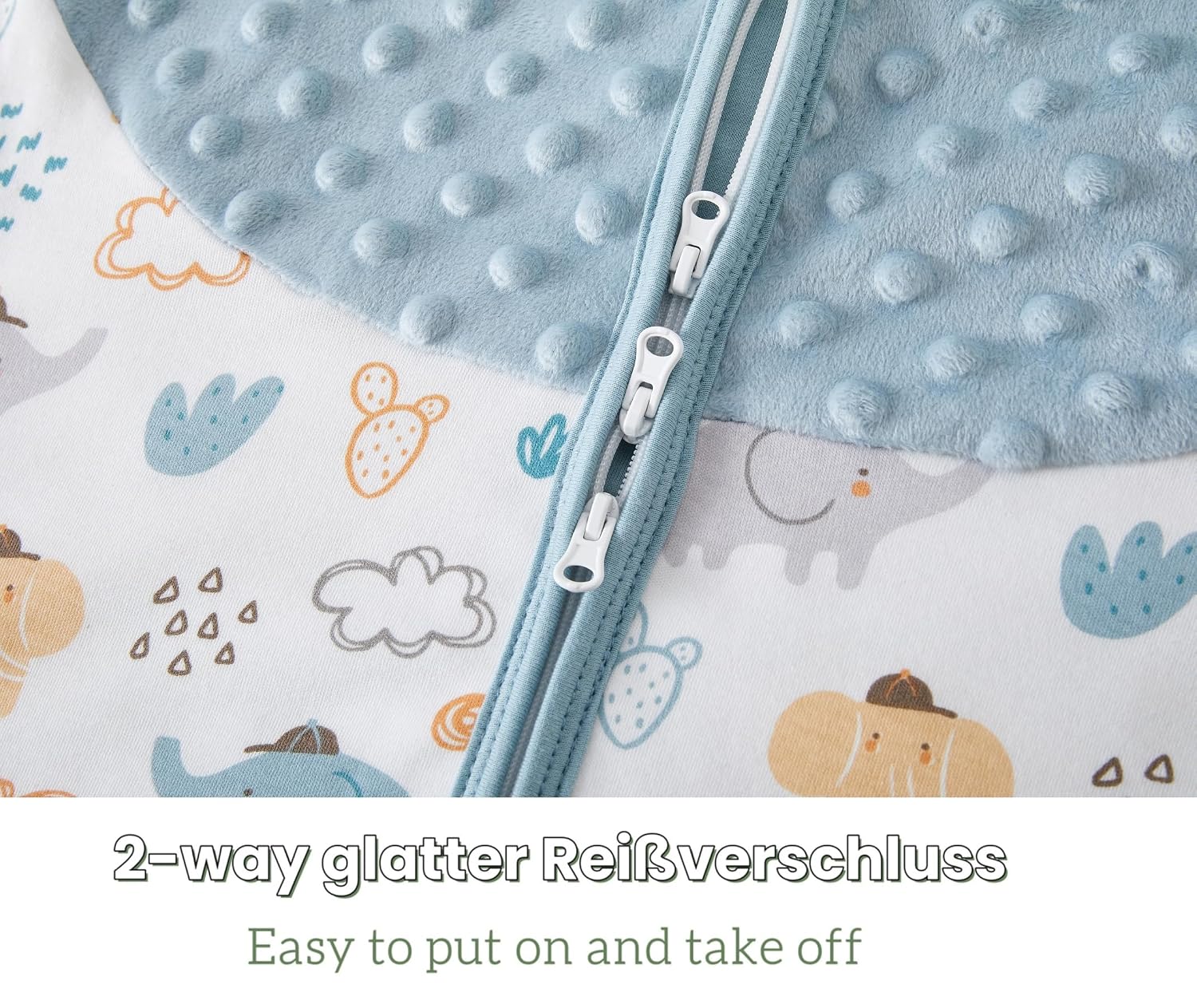 Thumbnail 3 de Chilsuessy Baby-Schlafsack 1,5 Tog 100 cm