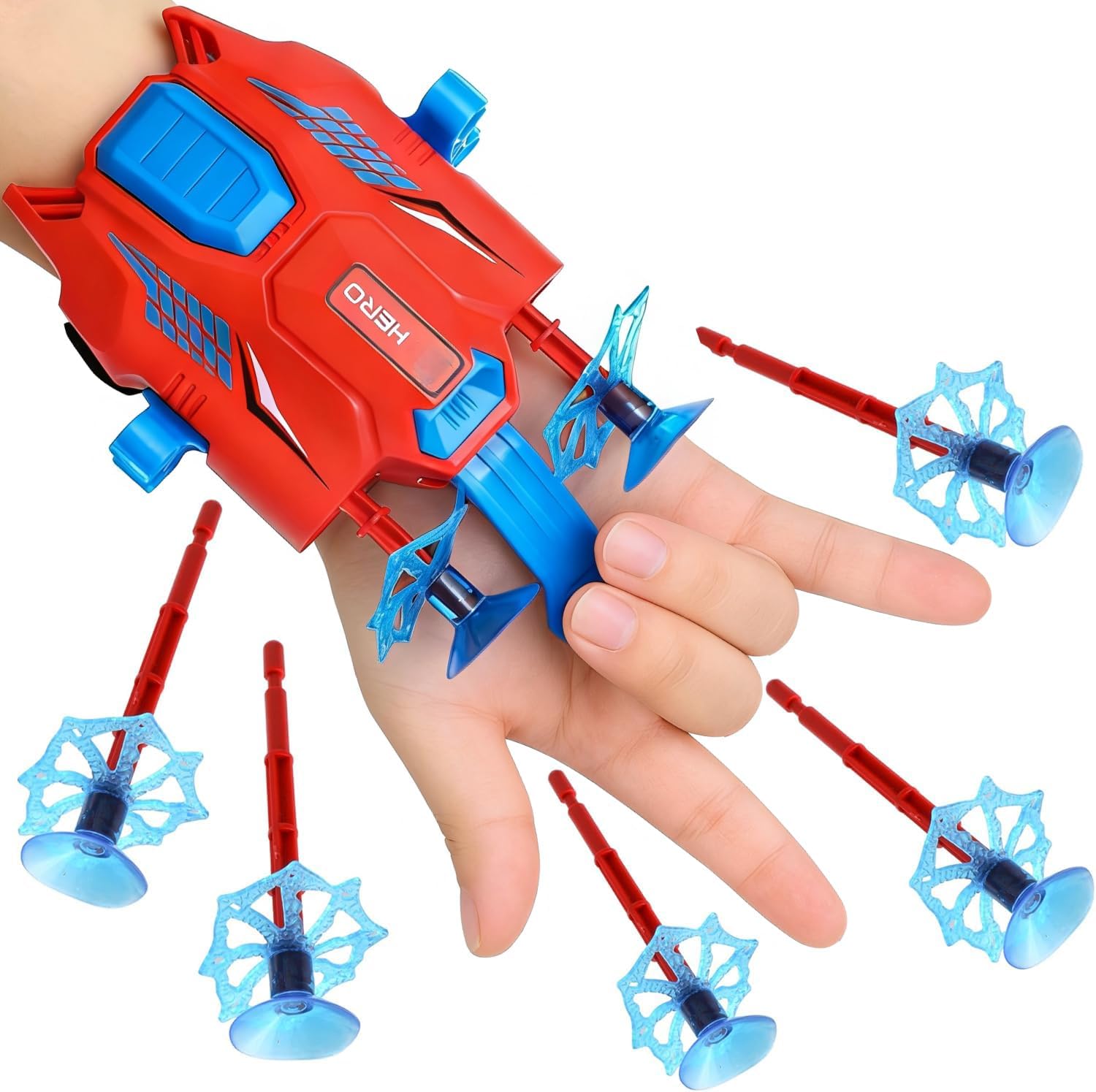 Detalle 2 de Maxricus Web Shooters for Kids with 2 Launch Ports