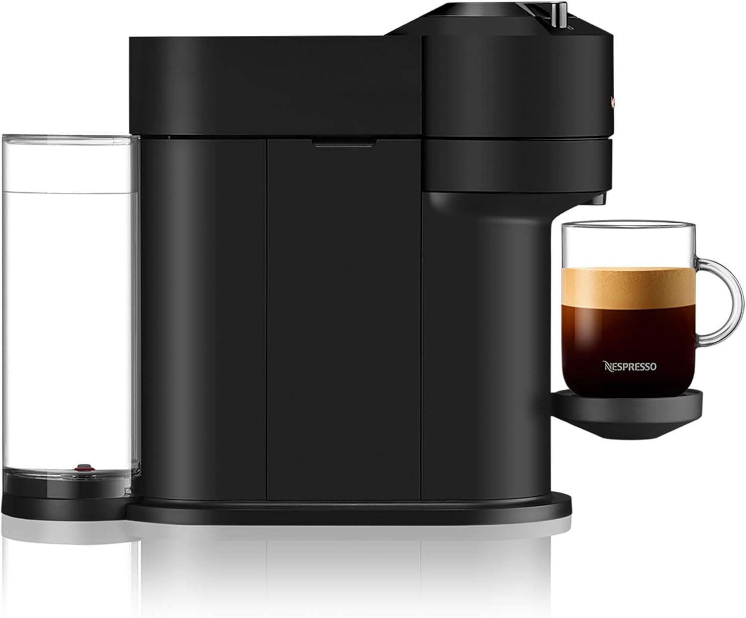 Thumbnail 2 de Nespresso Vertuo Next ENV120.BM (Matt Black) capsule coffee machine with 5–7 cup sizes