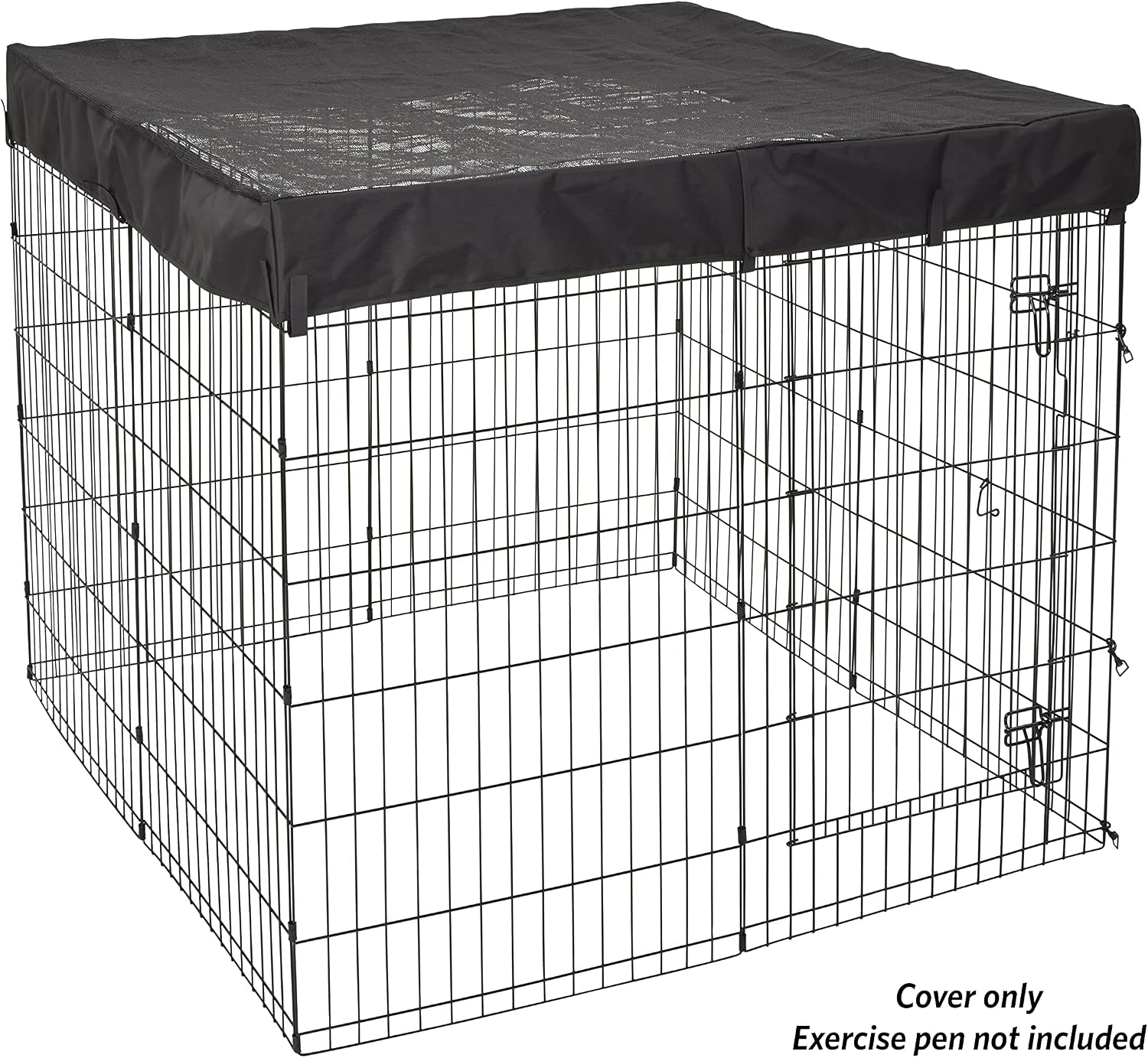 Detalle 2 de MidWest Homes for Pets square exercise pen fabric mesh top cover (poly-mesh with hook-and-loop)