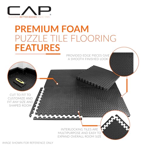 Detalle de CAP Barbell EVA Foam Puzzle Mat ⚙