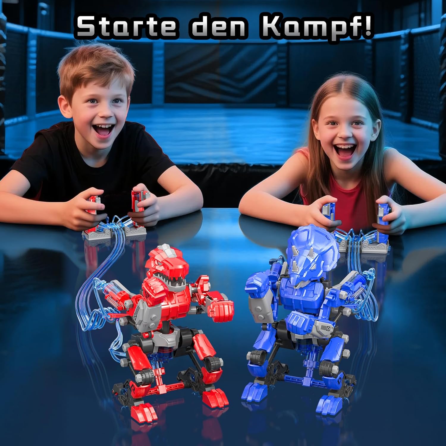 Detalle 2 de STEM Boxing Robot Toys: Build Two Hydraulic Boxing Robots (Science kit for kids aged 8–14)