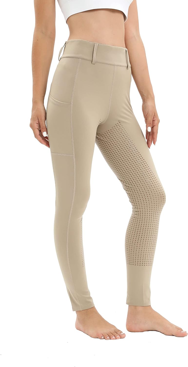 Thumbnail 6 de Reitleggings Damen Vollbesatz mit Handytasche