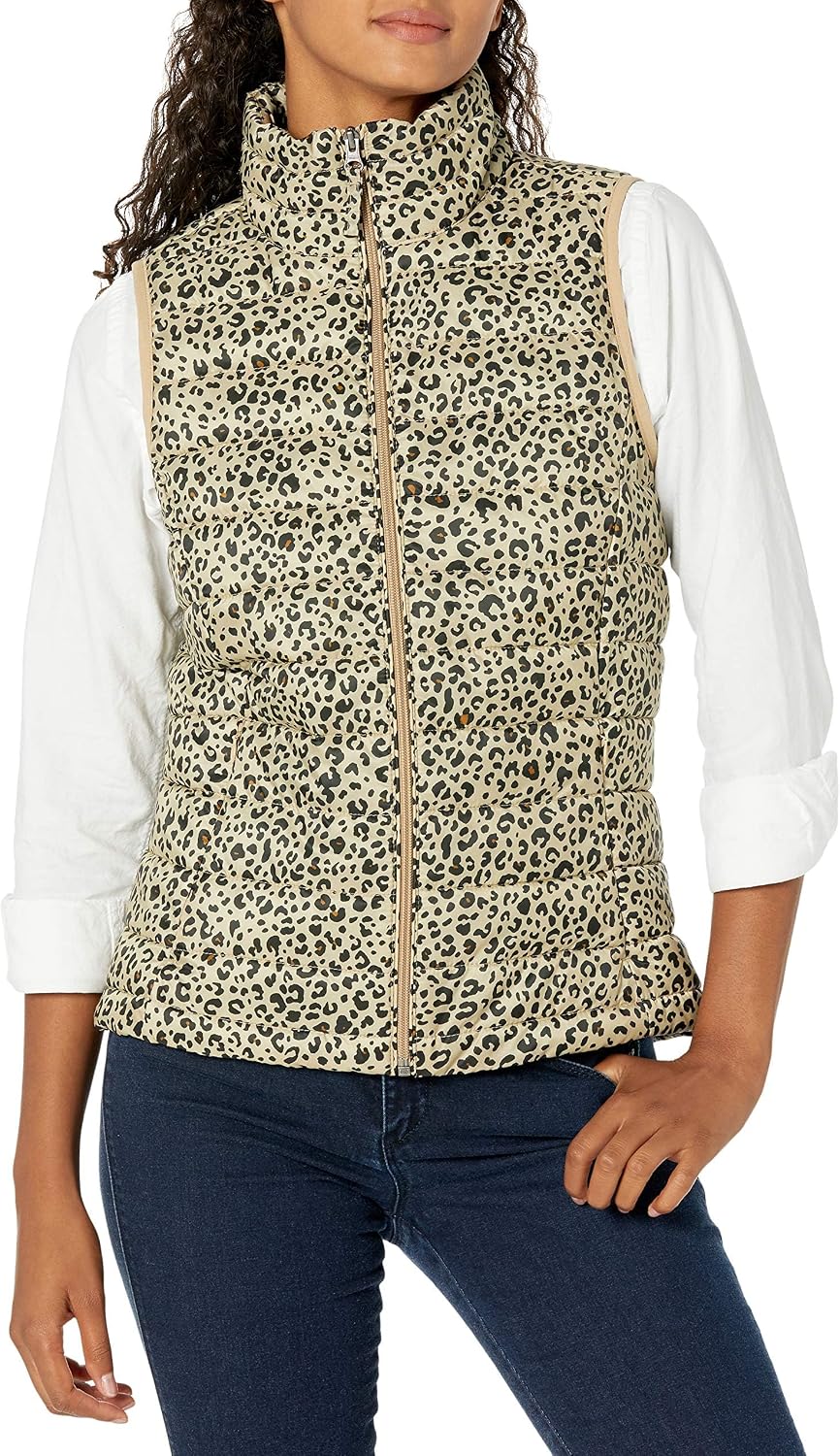 Detalle 2 de Amazon Essentials Women's Lightweight Water-Resistant Packable Puffer Gilet
