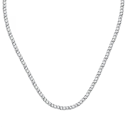 Detalle de Morellato CATENE Collana Uomo in Acciaio SATX13 – 55 cm, confezione originale