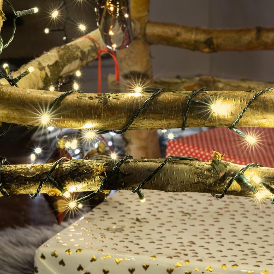 Thumbnail 5 de hellum Lichterkette außen 40 LED warmweiß klassisch mit Timer (3,9 m beleuchtete Länge)