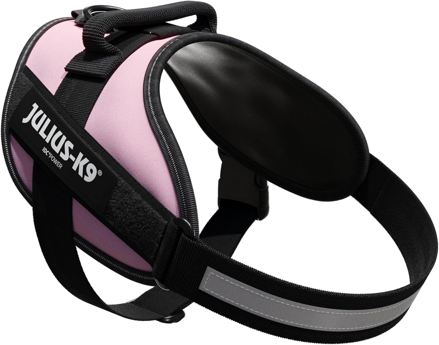 Detalle 2 de JULIUS K-9 IDC Power Harnais, Taille 0, Rose – Tour de poitrine 58–76 cm, 14–25 kg