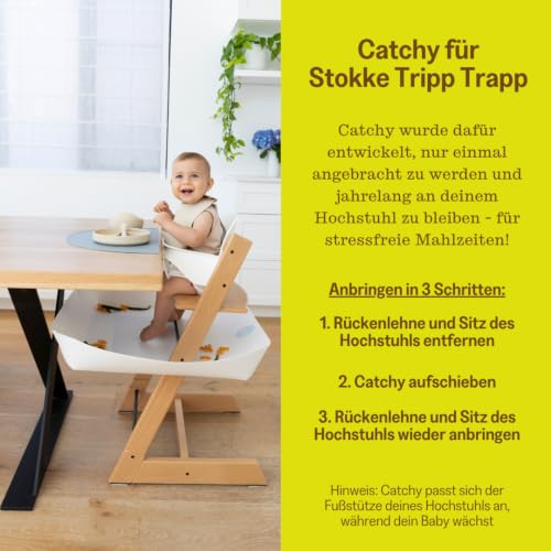 Thumbnail 4 de CATCHY Hochstuhl Auffangschale für Stokke Tripp Trapp – Schutz vor kleckernder Kost
