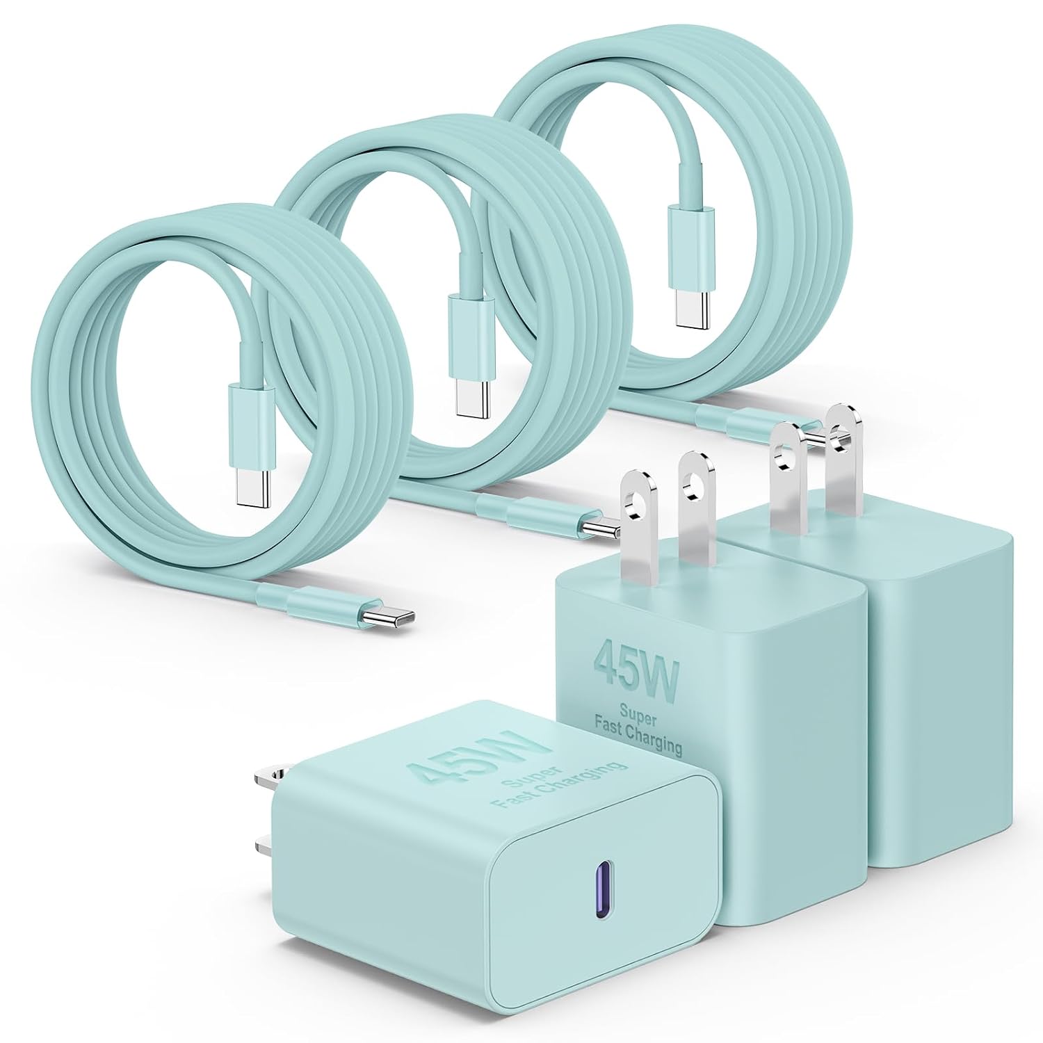 Thumbnail 6 de Samsung 45W USB C Fast Charger 3 Pack 10ft