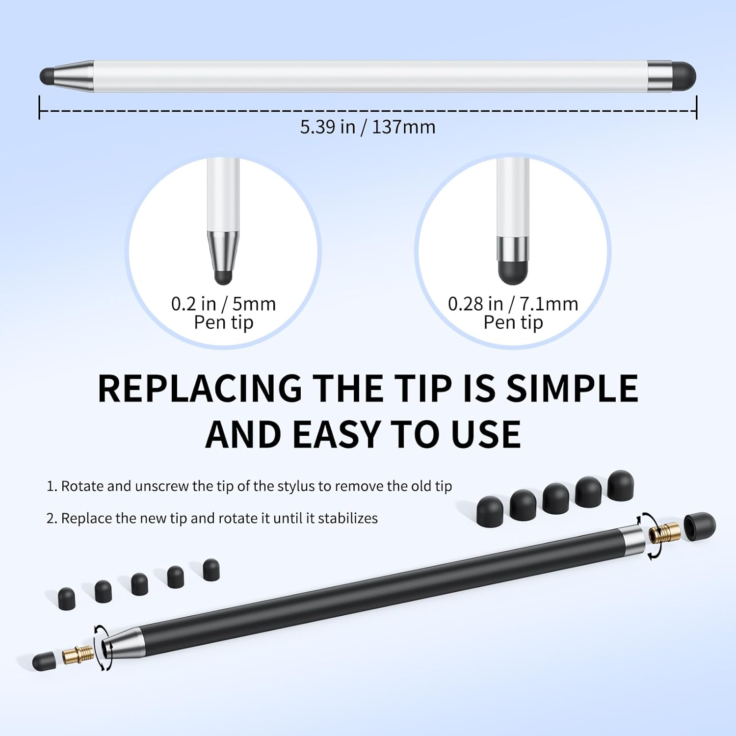 Thumbnail 4 de Stylus Pen 10-Pack for Touchscreen Devices ๐
