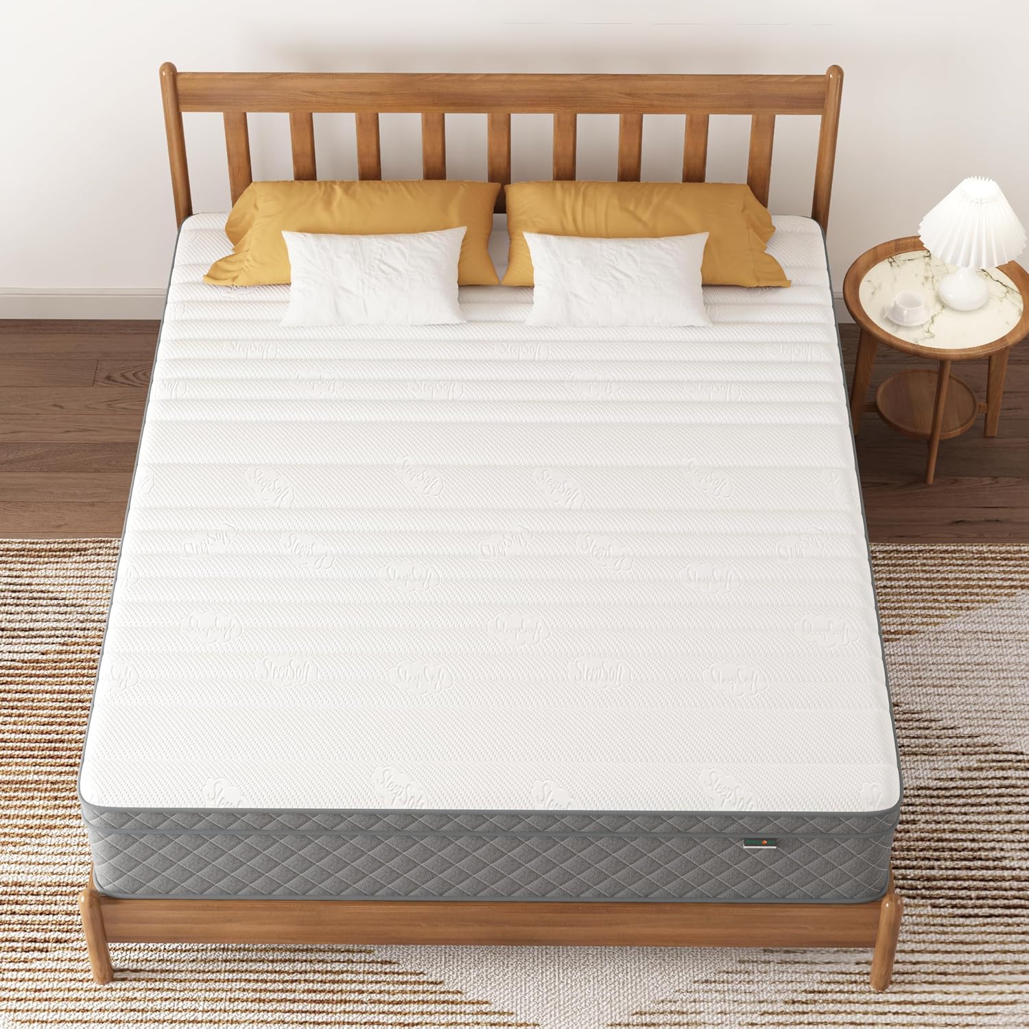 Thumbnail 2 de PurrJoys Full Mattress: 12-Inch Cooling Gel Memory Foam & Pocket Spring Hybrid (Full Size)