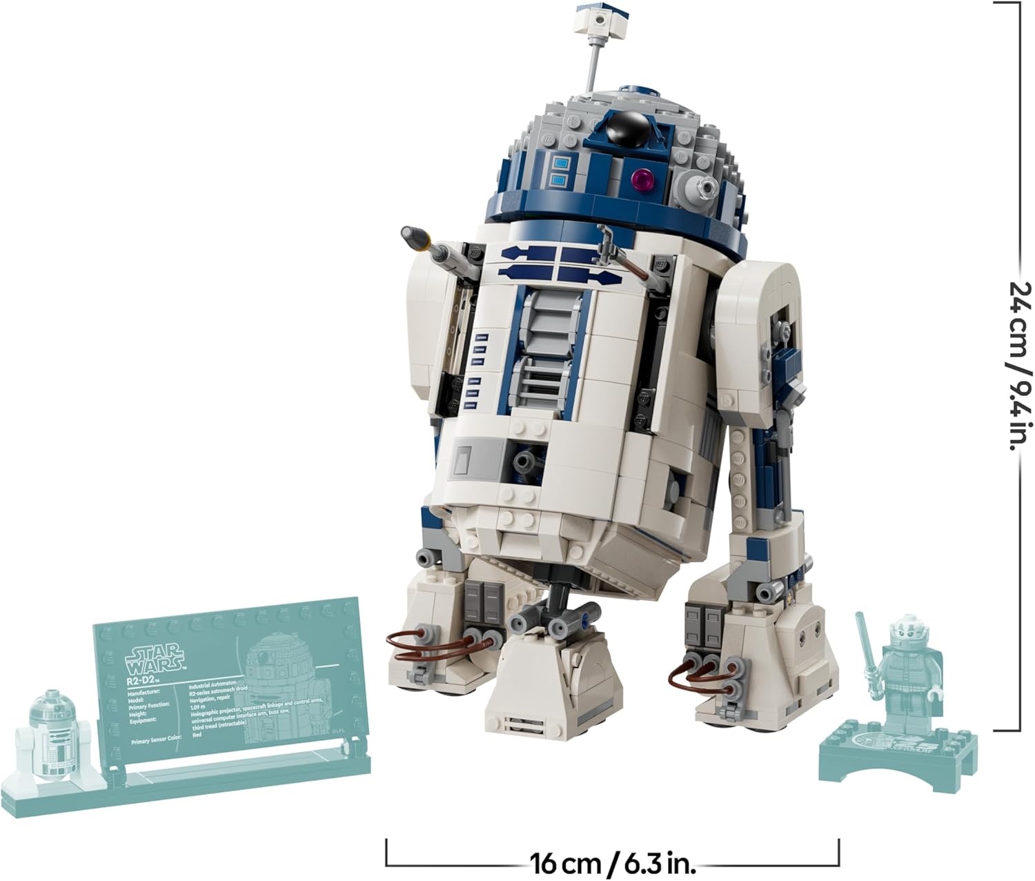 Thumbnail 5 de LEGO Star Wars 75379 R2-D2 : maquette à construire et déco, tête tournante et accessoires