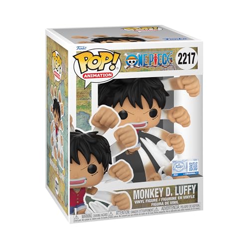 Detalle de Funko POP! Premium: One Piece - Luffy Gum Gum Gatling – Esclusiva Amazon